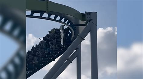 Coaster at Carowinds theme park reopens to eager guests following shutdown over alarming video: 'We ran there'